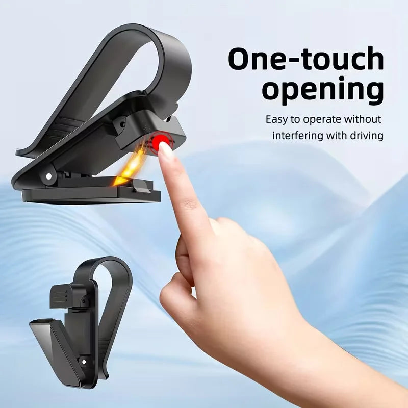 Magnetic Car Visor Sunglasses Holder