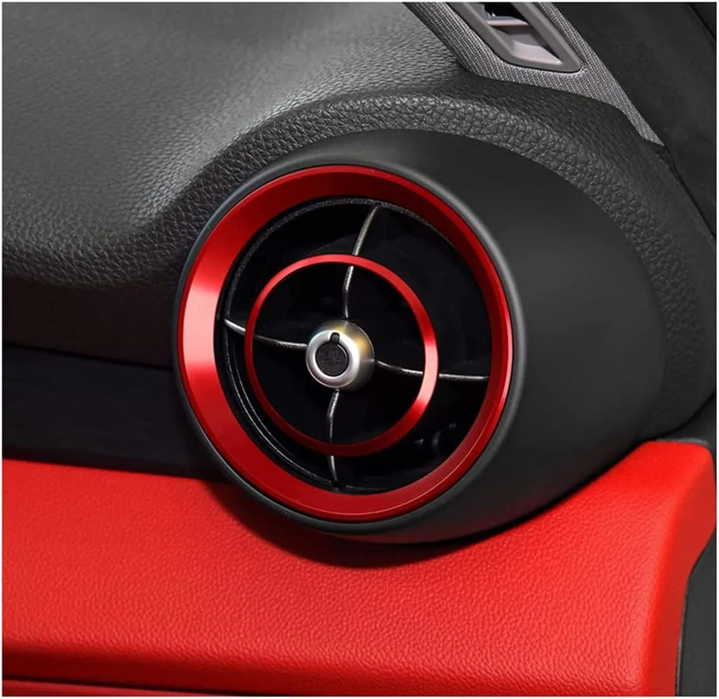 Premium Aluminum Interior Trim Rings for Alfa Romeo