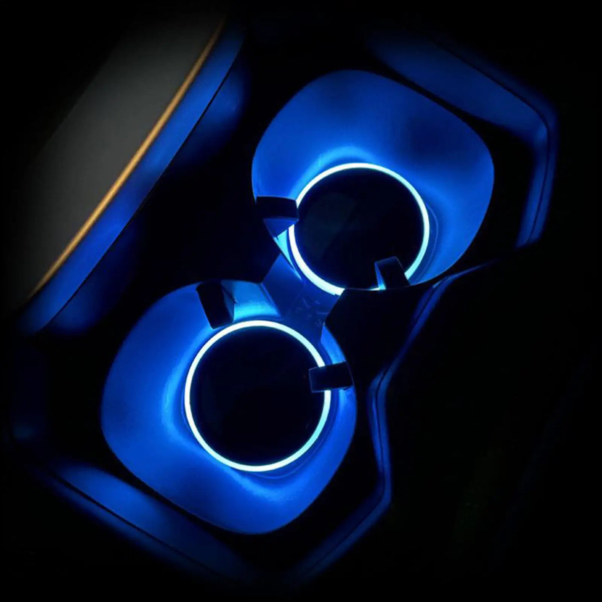 LED Ambient Car Cupholder Lights