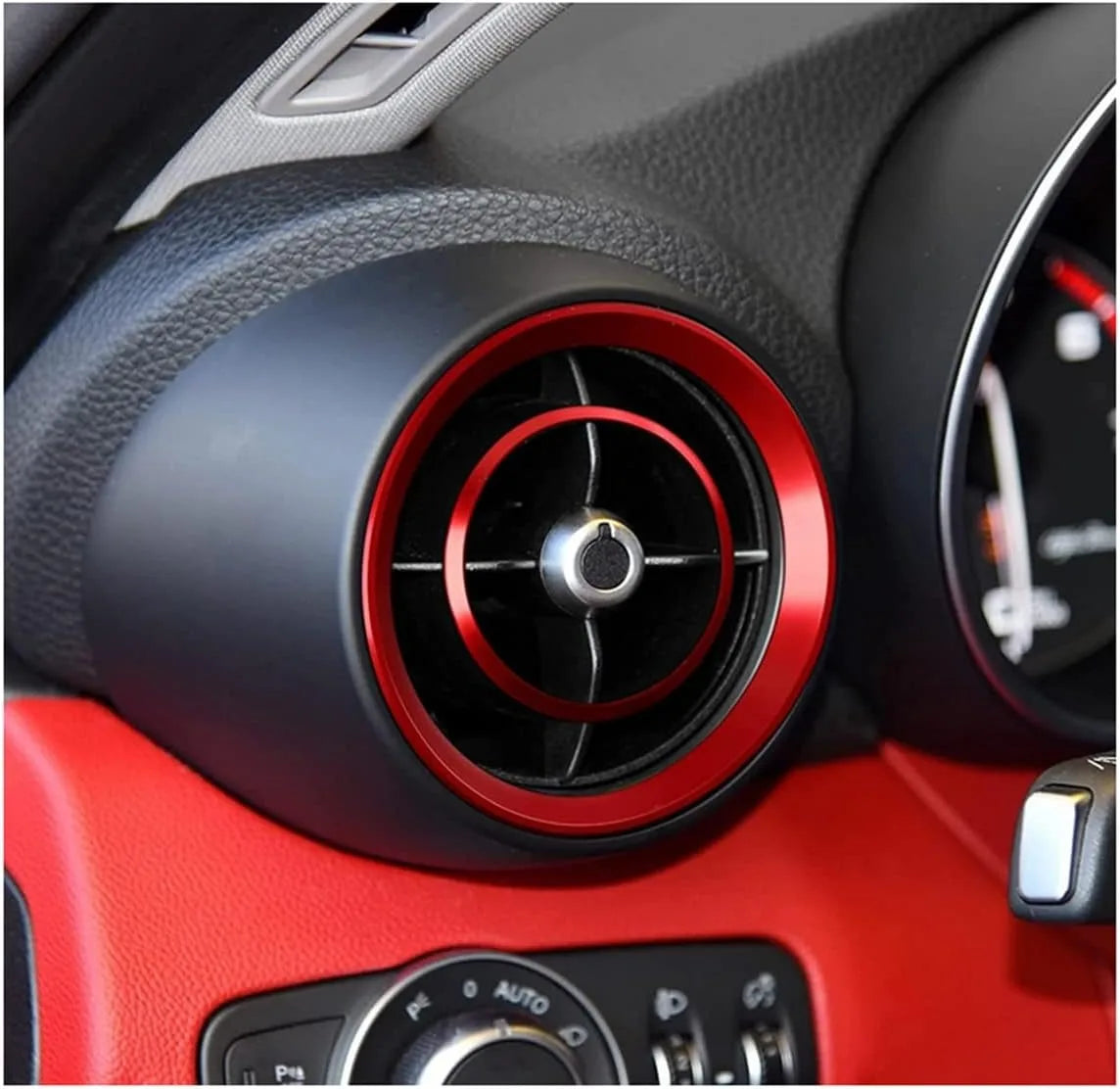 Premium Aluminum Interior Trim Rings for Alfa Romeo
