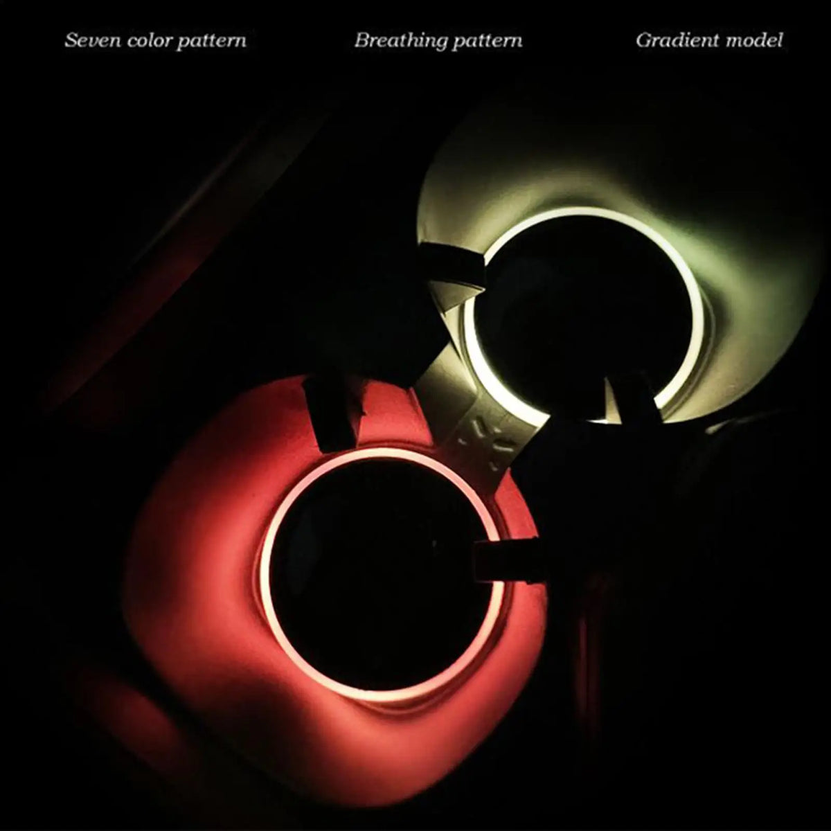 LED Ambient Car Cupholder Lights