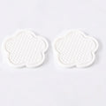 2PCS Anti-Slip Flower Silicone Car Cup Coasters